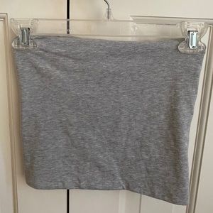 Brandy Melville Gray Tube Top